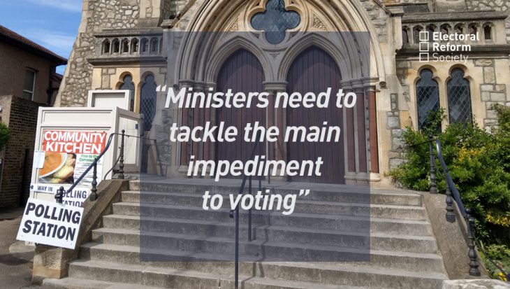 Ministers need to tackle the main impediment to voting